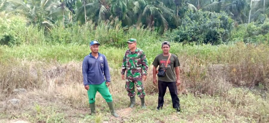 Gencar Sosialisasi Karhutla, Serka Maihasan Sasar Kelurahan Benteng
