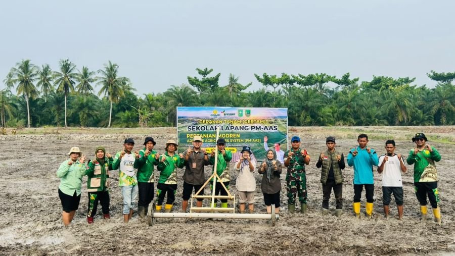 Gerakan Tanam PM AAS Dorong Pertanian Modern di Teluk Piyai