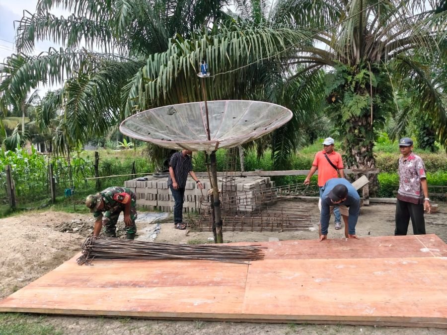 Gotong Royong TNI-Warga Percepat Pembangunan Jembatan Garuda Sudah Mencapai 12 Persen