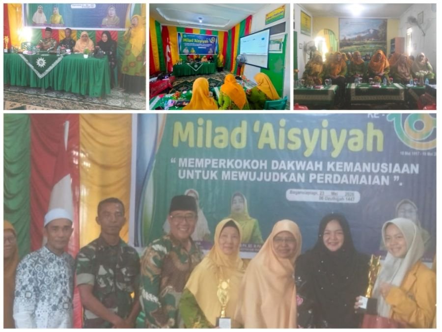 Hadiri Milad Aisyiyah ke-109, Babinsa Koramil 01/Bangko Apresiasi Peran Sosial Panti Asuhan