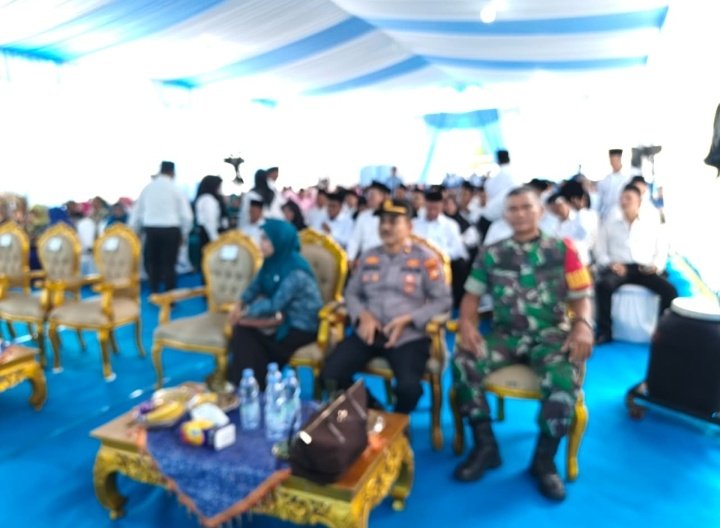 Hadiri Pengukuhan RT, RW, dan Dasawisma, Babinsa Koramil 05/Sail Tegaskan Komitmen Dukung
