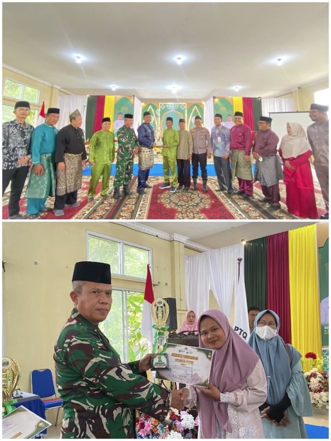 Hadiri penutupan MTQ ke-54 Peranap, Danramil 05/Peranap diwakili Sertu Ade Yunardi Syah