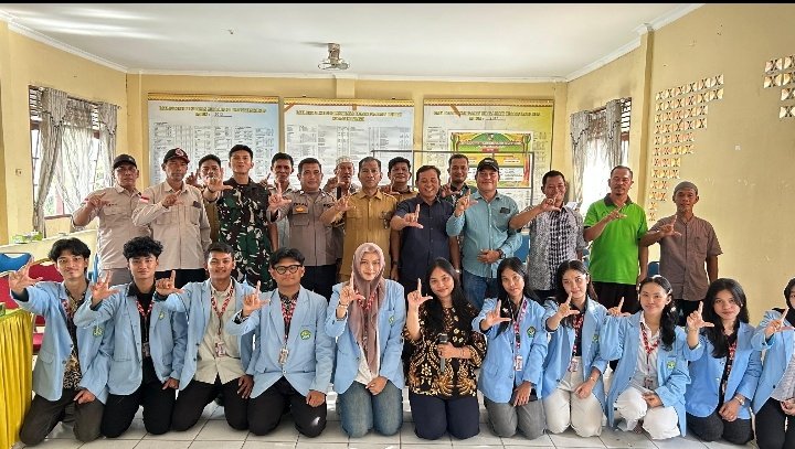 Hadiri Sosialisasi KKN UNRI, Babinsa Ajak Mahasiswa Wujudkan Program Berdampak bagi Masyarakat