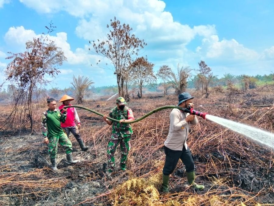 Hari Ketujuh Penanganan Karhutla Pematang Pudu: Hampir Selesai, Diupayakan Padam Total Hari Ini