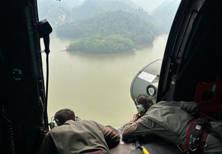 Heli Caracal TNI AU Gencarkan Patroli Pantau Karhutla Prov Riau