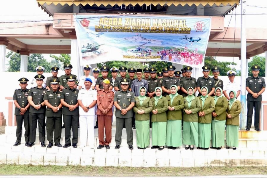 HUT ke-81 TNI, Ziarah Nasional di Kundur Kenang Jasa Pahlawan