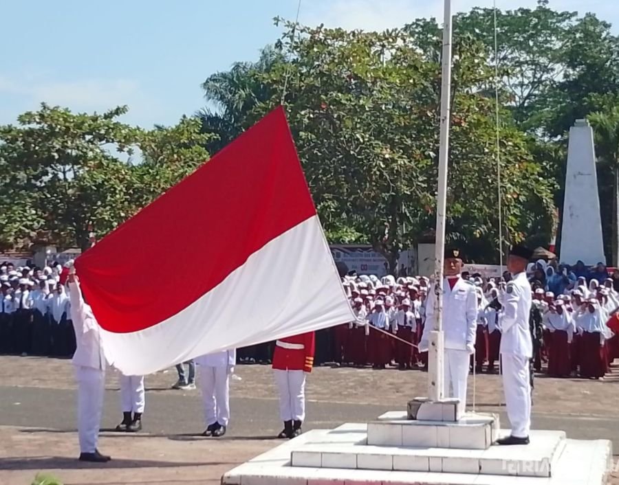 HUT RI ke-81 di Pasir Penyu, TNI dan Warga Perkuat Semangat Persatuan