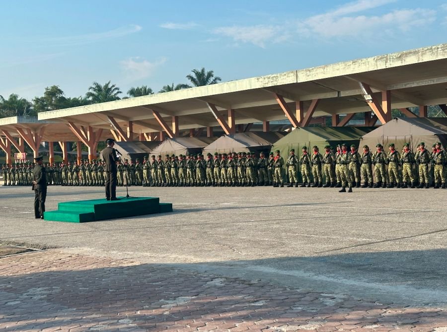 HUT RI ke-81, Yonif TP 952/IB Teguhkan Semangat Pengabdian