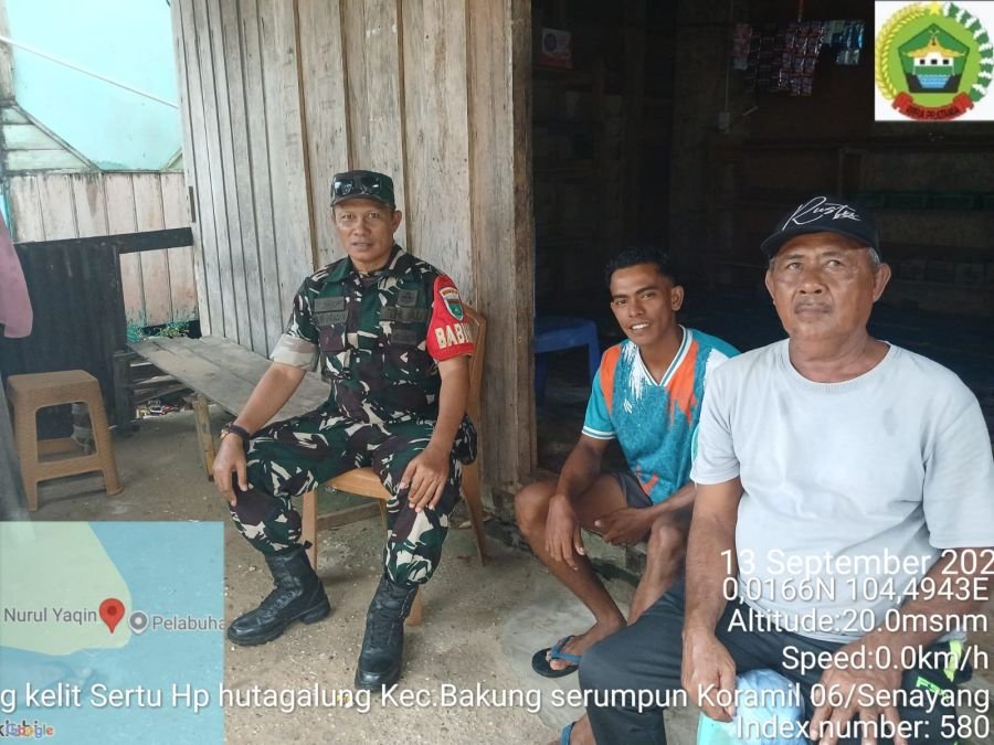 Jaga Alam, Cegah Karhutla: Babinsa Tanjung Kelit Bangun Kesadaran Warga