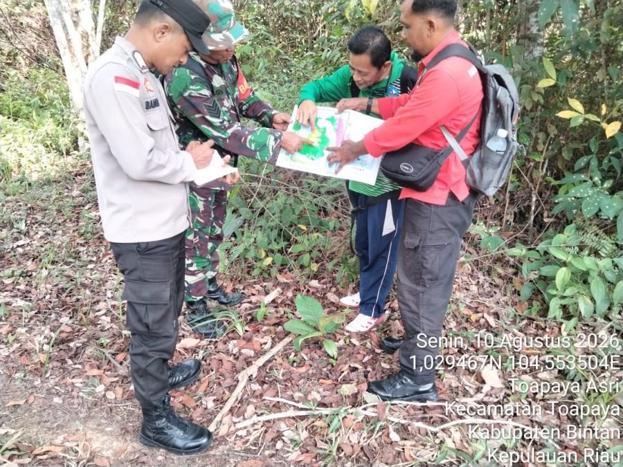 Jaga Kelestarian Alam, Babinsa Toapaya Utara Laksanakan Patroli Terpadu Bersama KLHK di Toapaya Asri