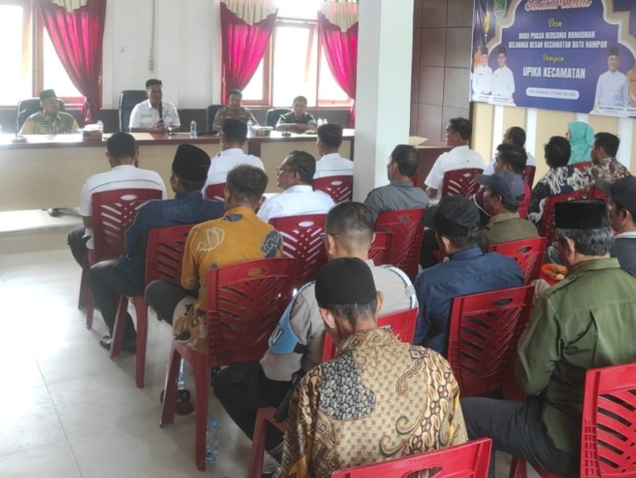 Jaga Kondusivitas Wilayah, Upika Batu Hampar Gelar FGD Kamtibmas dan Cooling System