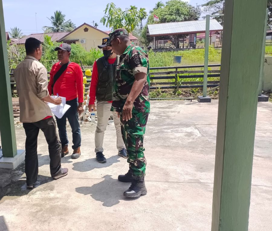 Jalin Keakraban dengan Warga, Babinsa Koramil 06/Merbau Peltu Suyatno Gelar Komsos