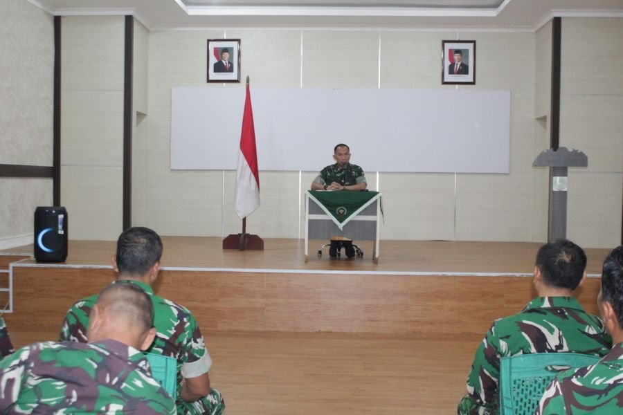 Jam Komandan, Dandim 0315/TPI Tekankan Sikap Humanis dan Hindari Pelanggaran Disiplin