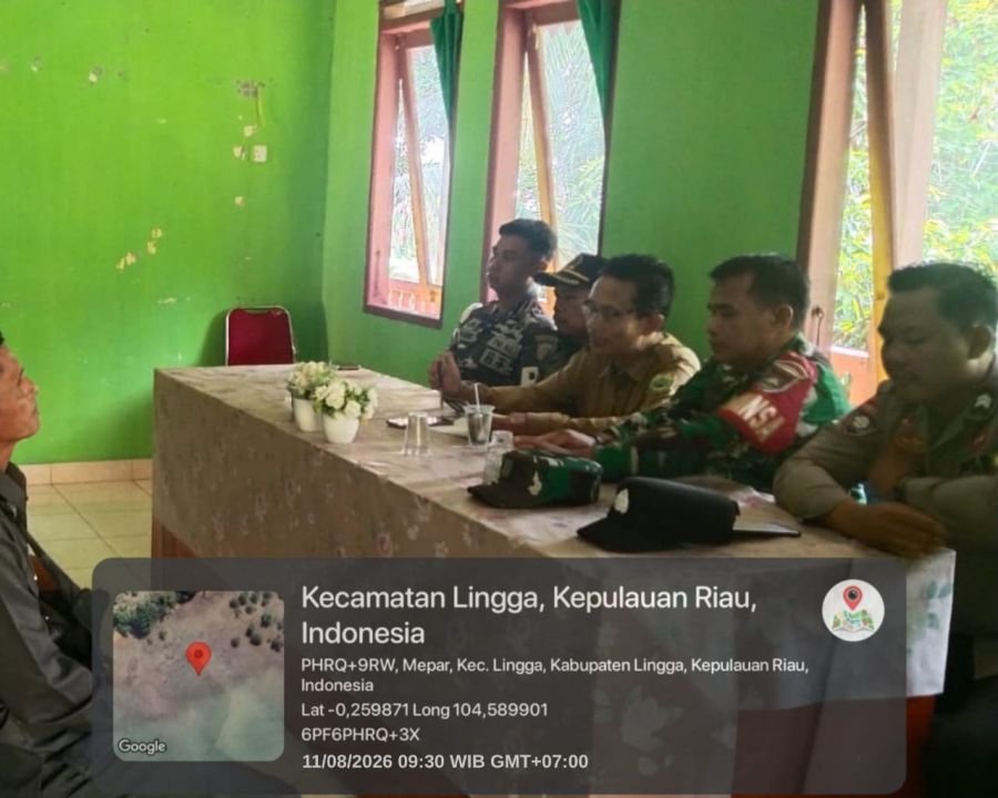 Jelang HUT ke-81 RI, Babinsa Bersama Pemdes Mepar Matangkan Persiapan Pawai Pembangunan