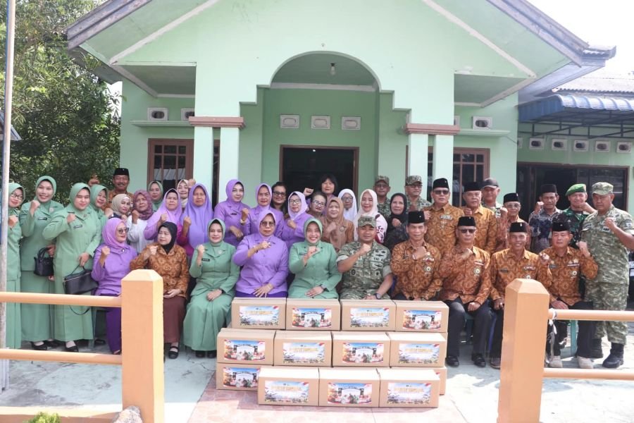 Jelang HUT TNI ke-81, Dandim 0317/TBK Rangkul PEPABRI Karimun dan Peduli Keluarga Prajurit