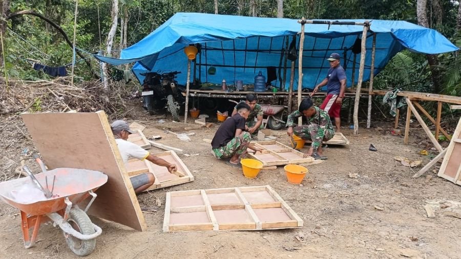 Jembatan Gantung Garuda Tahap V Mulai Dikerjakan, Akses Tiga Desa Dibuka
