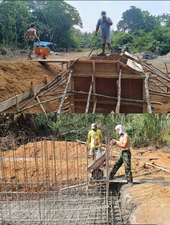 Jembatan Gantung Talang Perigi Masuk Tahap Penguatan Struktur