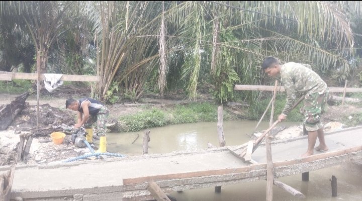 Jembatan Garuda Armco Jadi Solusi Akses Transportasi Warga Rumbai Barat.