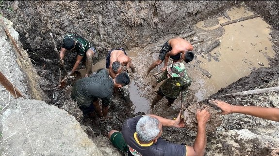 Jembatan Garuda Jadi Wujud Nyata Kepedulian TNI untuk Kemudahan Akses Warga