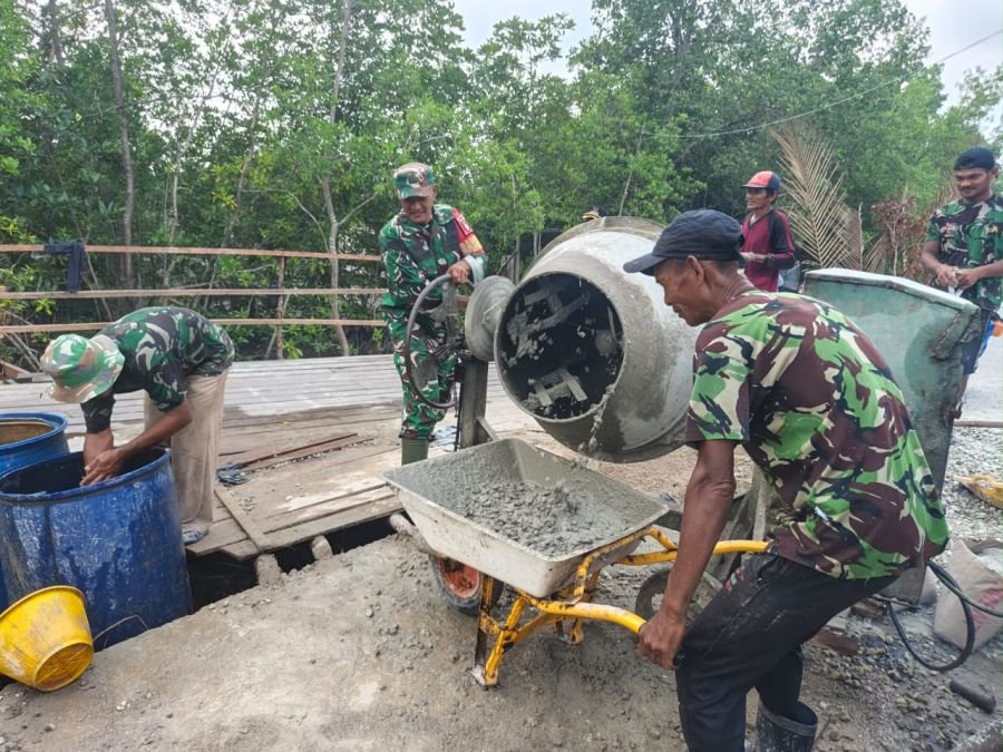 Jembatan Garuda Merah Putih Terus Bergulir, Kini Memasuki Tahap Pengecoran