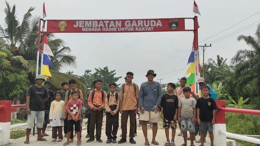 Jembatan Garuda Rampung, Warga Ucapkan Terima Kasih kepada Presiden Prabowo