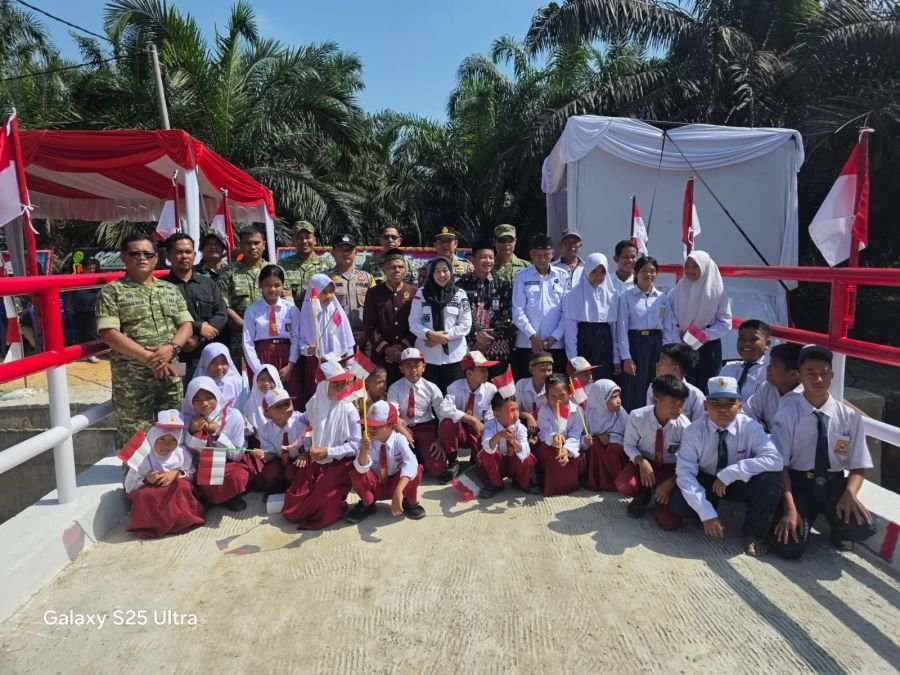 Jembatan Garuda Resmi Dibuka, Akses Warga Batu Bosa Kini Lebih Mudah