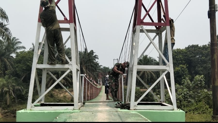 Jembatan Perintis Garuda Perkuat Akses dan Ekonomi Warga Tapung