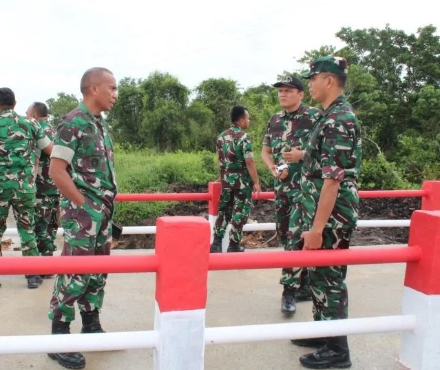 Jembatan Sungai Mata II Masuki Tahap Krusial Pengecoran