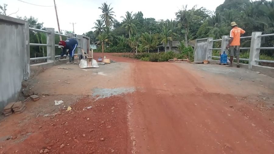 Jembatan Sungai Mata III Masuki Tahap Akhir Penguatan Struktur