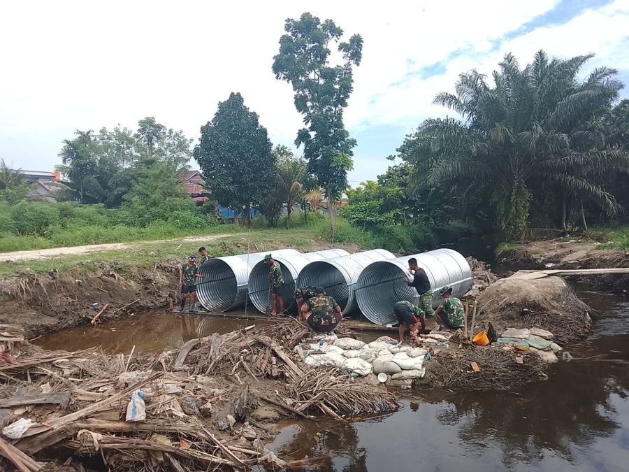 Jembatan untuk Masa Depan, Kodim 0301/Pekanbaru Terus Bekerja untuk Rakyat