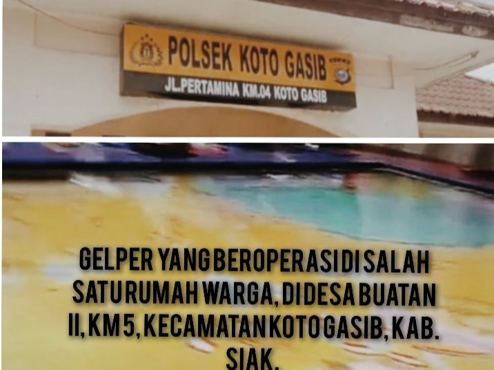 Judi Gelper Koto Gasib merajalela! DPP LSM Berantas Desak Kapolda Riau Tindak Tegas