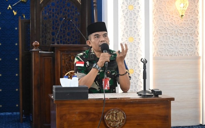 Kabintalid Lanud Roesmin Nurjadin Ajak Personel Tingkatkan Kebaikan Jelang Akhir Tahun 2025