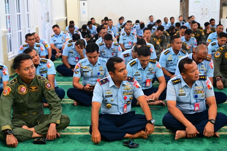 Kabintalid Lanud Roesmin Nurjadin Diawal Tahun 2024 Bahas Kajian Tentang Kematian