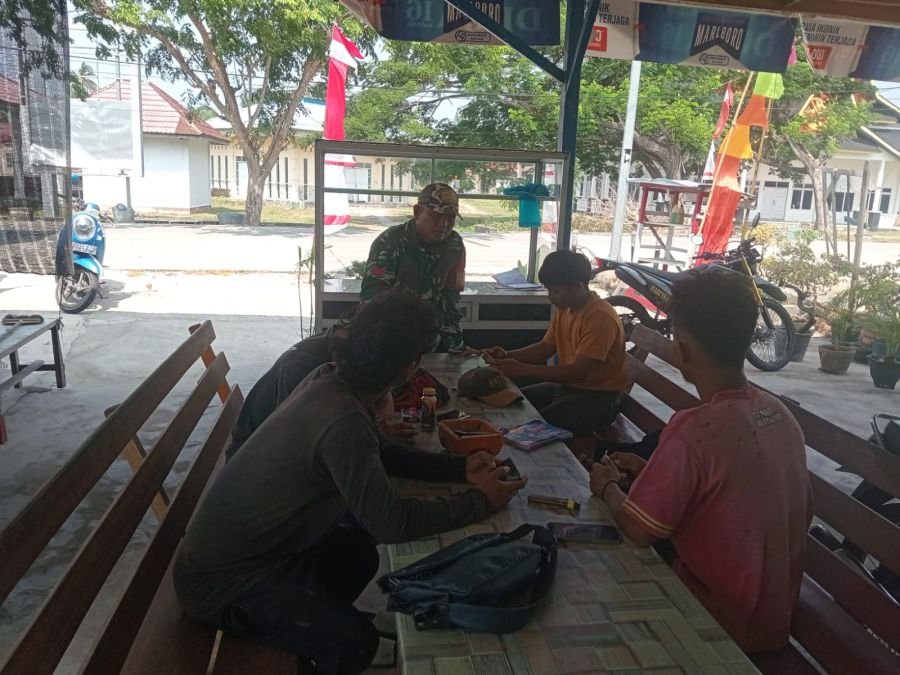 Kampung Pancasila Jadi Sarana Edukasi Babinsa kepada Generasi Muda