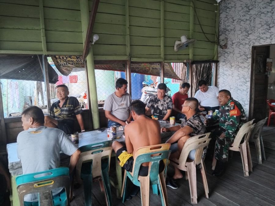 Kampung Pancasila Teluk Pulai Jadi Fokus Pembinaan Babinsa Koramil 04 Kubu