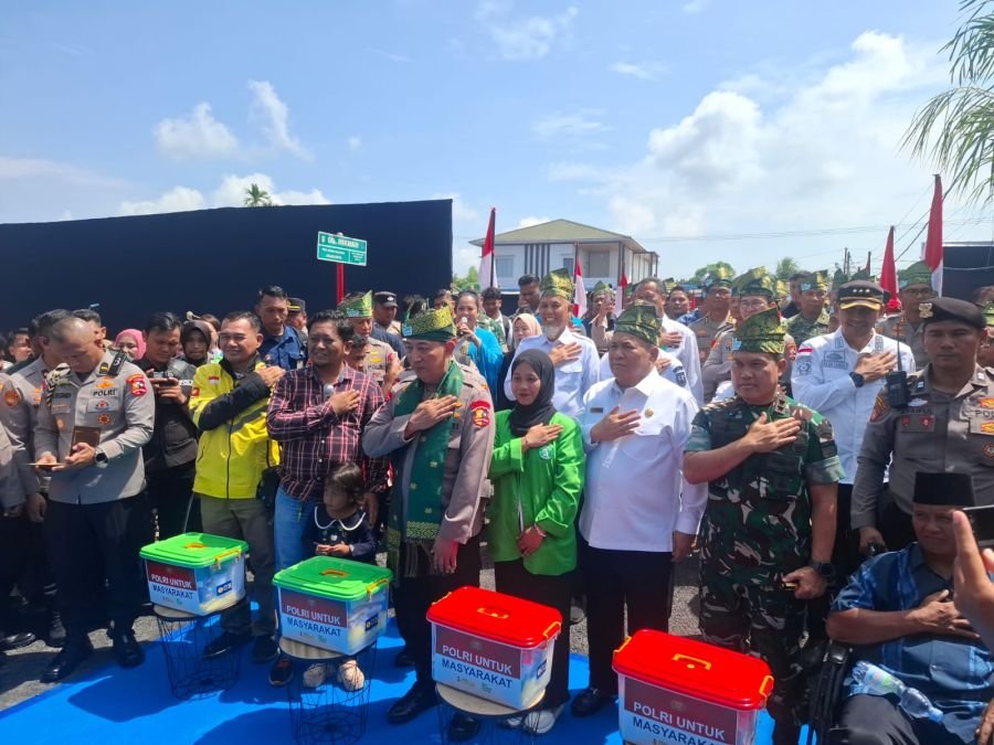 Kapolri Resmikan Jembatan Merah Putih Presisi di Dumai, Wujud Sinergi Membangun Konektivitas