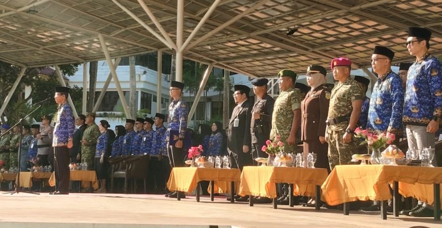 Kapten Inf HP Siregar Hadiri Upacara Harkitnas ke-118 di Batam