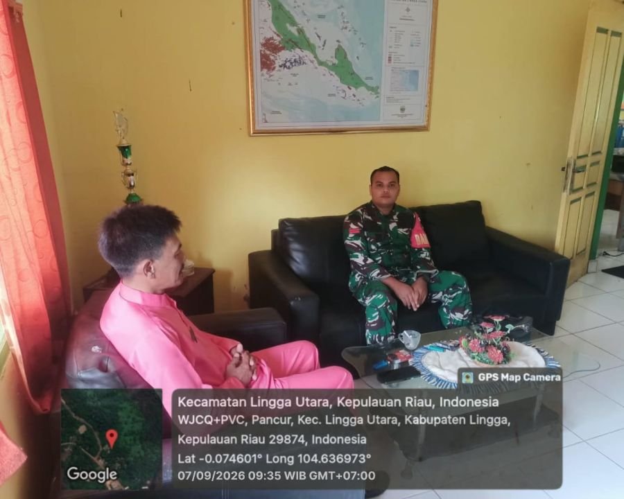 Karhutla Jadi Perhatian, Babinsa dan Lurah Pancur Perkuat Sinergi Cegah Kebakaran