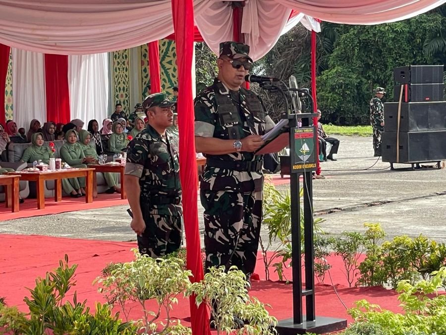 Kasdam XIX/Tuanku Tambusai Resmi Tutup TMMD Ke-128 Kodim 0303/Bengkalis