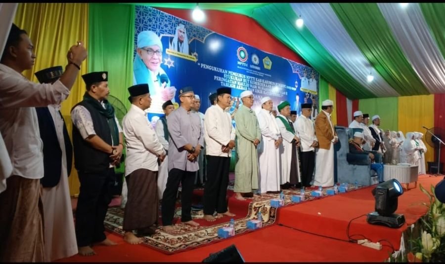 Kasdim 0317/TBK Hadiri Pengukuhan MPTT-I, 600 Jamaah Padati Masjid