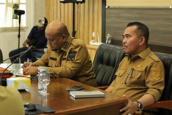Kasdim 0322/Siak Hadiri Rakor FGD Calon Lokasi Sekolah Nasional Terintegrasi 2026
