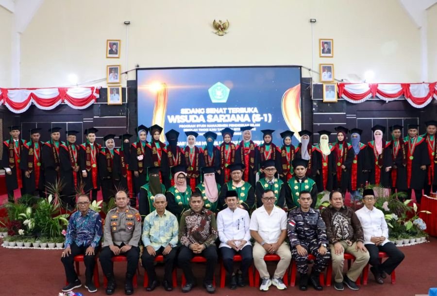 Kasdim Hadiri Wisuda 33 Sarjana STIT Mumtaz Karimun