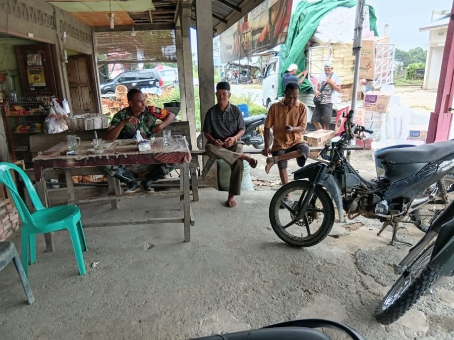 Kebersamaan Babinsa Dan Warganya, Tumbuhkan Kekompakan Serta Kemanunggalan