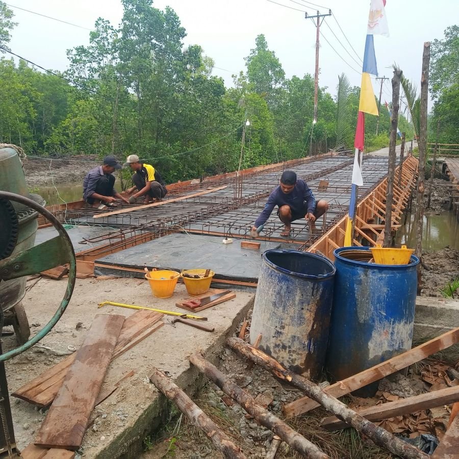 Kebut Pembangunan Jembatan Garuda, Progres Kini Capai 55%