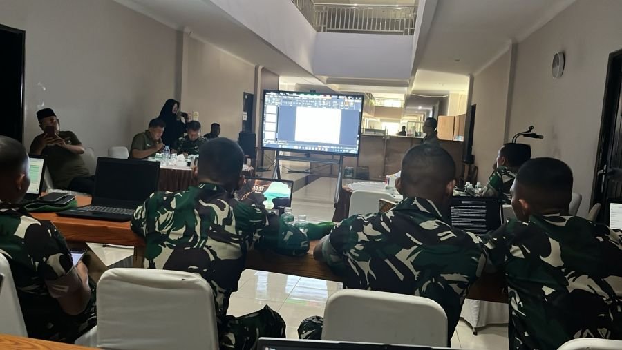 Kegiatan Bimbingan Teknis Jurnalis di Brigif TP 89/GG