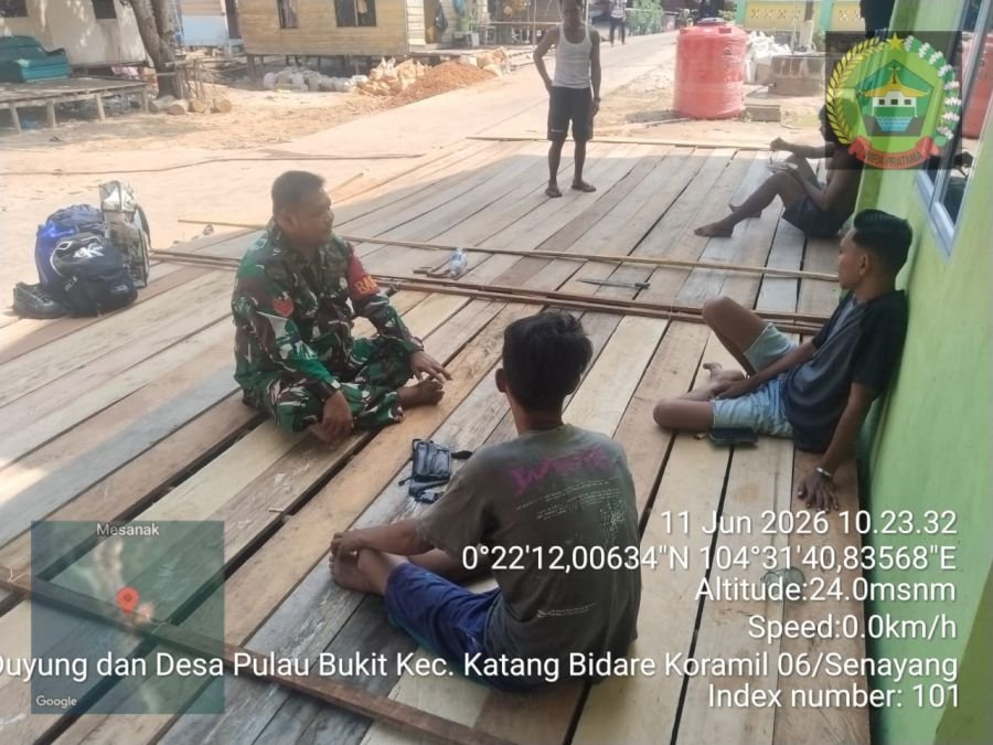 KEGIATAN KOMSOS DAN HIMBAUAN KEPADA PARA PEMUDA AGAR MENJAUHI BAHAYA NARKOBA