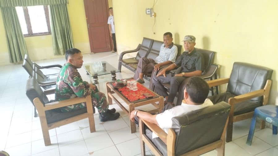 kegiatan Komunikasi Sosial di Kel Sungai Rangau, wilayah Koramil 0321-02/TP.