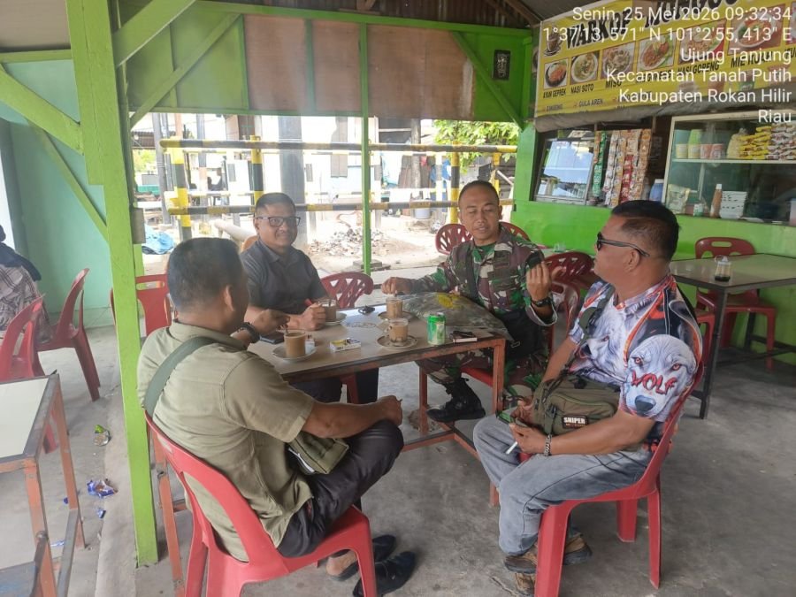 kegiatan Komunikasi Sosial di Kep.Ujung Tanjung,wilayah Koramil 0321-02/TP