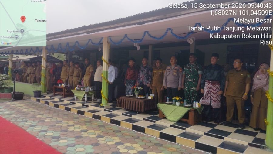 Kegiatan Milad ke 25 tahun SMAN 1 di Tanah putih tanjung melawan