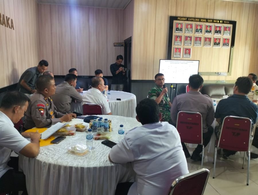 Kegiatan Rapat Gelar Pasukan Pengamanan
